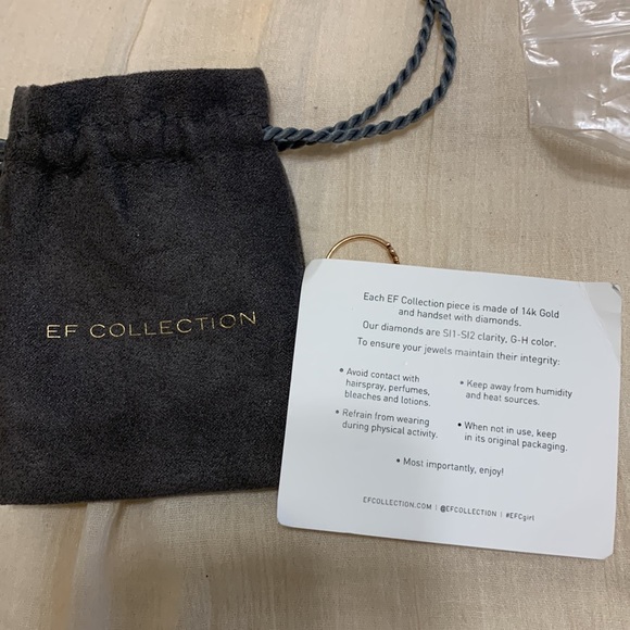 ❌SOLD❌ EF Collection rose gold LOVE ring - Picture 4 of 10